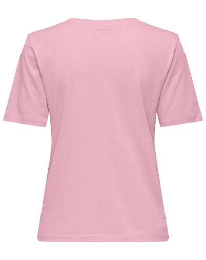 Only - ONLHappy O-Neck T-Shirt - Romance Rose
